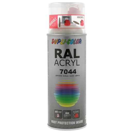 Dupli Color RAL-Acryl-Spray glz 400 ml 710575 RAL 7044 seidengrau